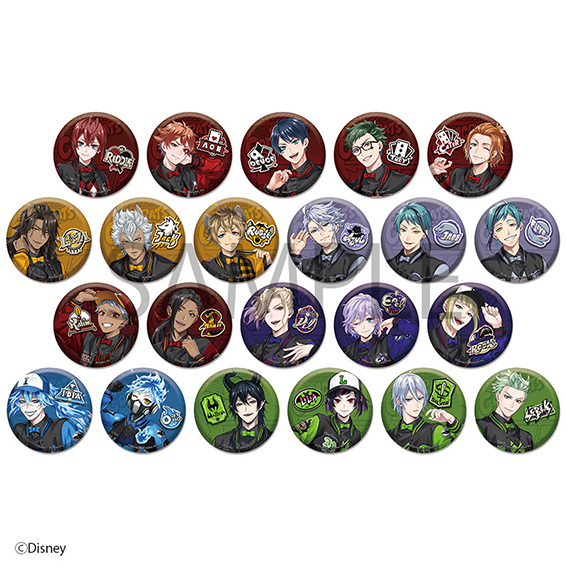 缶バッジコレクション(おめかしバースデーver.） | ツイステグッズ情報