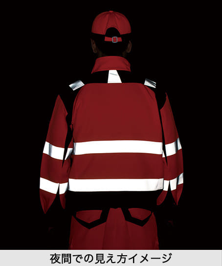 全2色】高視認性安全ベスト（CLASS1・メッシュ・マジック） CS-2409