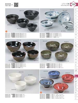 染錦古伊万里5．5高台丼(単価改定)（商品番号294-206-333）