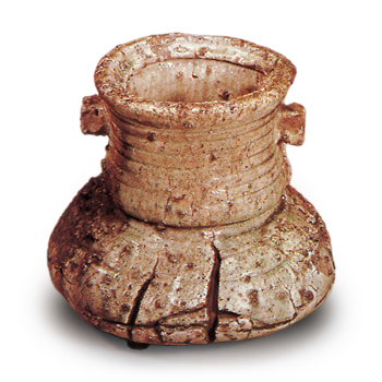 伊賀破れ袋水指 いがやぶれぶくろみずさし | 鶴田 純久の章 お話