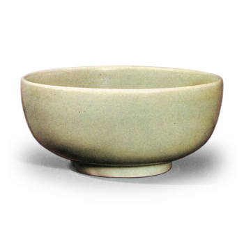 青磁鉄鉢水指 せいじてつばつみずさし | 鶴田 純久の章 お話