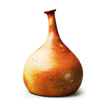 備前 緋襷 鶴首 大徳利 | 鶴田 純久の章 お話