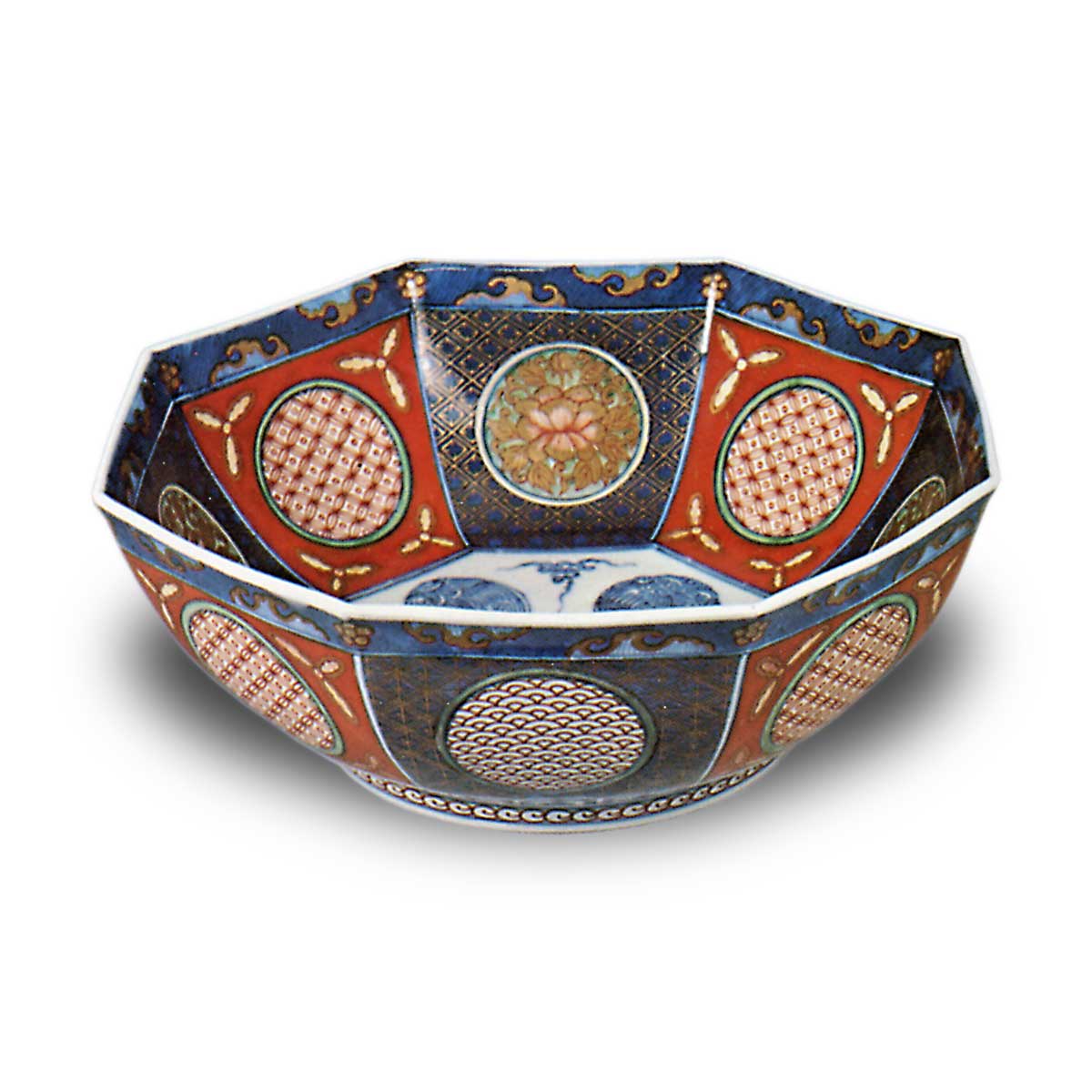 色絵 鳳凰丸文 八角 鉢 | 鶴田 純久の章 お話