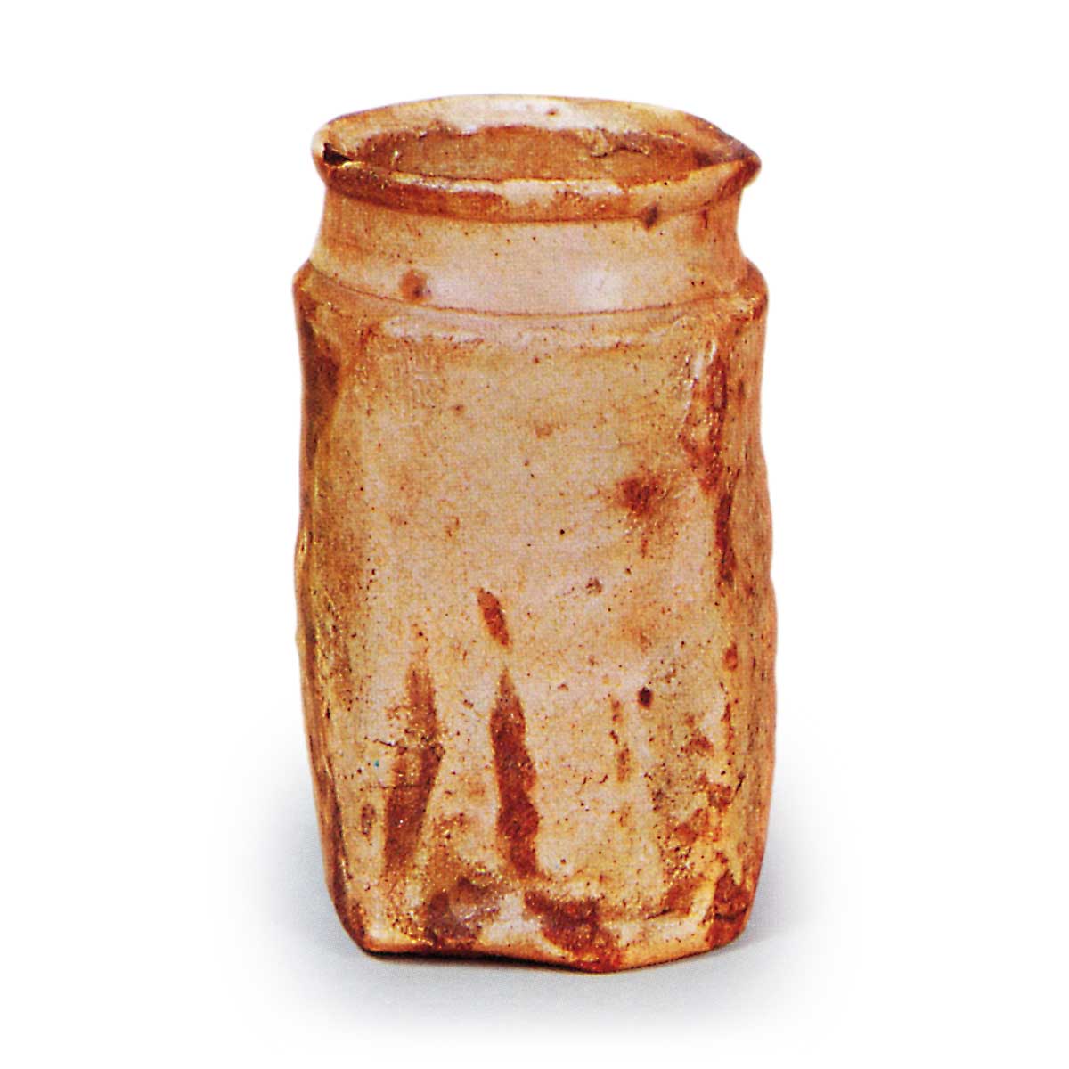 黄瀬戸 旅枕 花入 | 鶴田 純久の章 お話