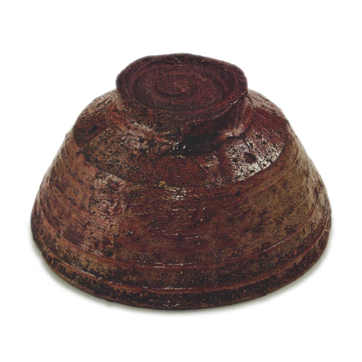 釘彫伊羅保茶碗 銘 両彦 | 鶴田 純久の章 お話