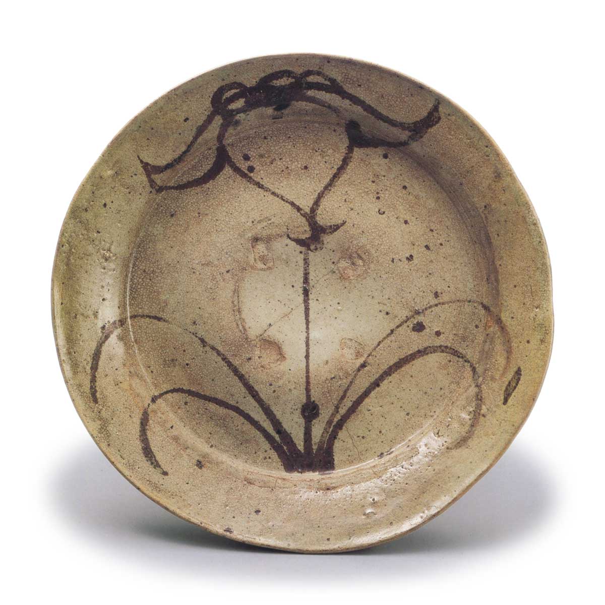 絵唐津 菖蒲文 大皿 | 鶴田 純久の章 お話