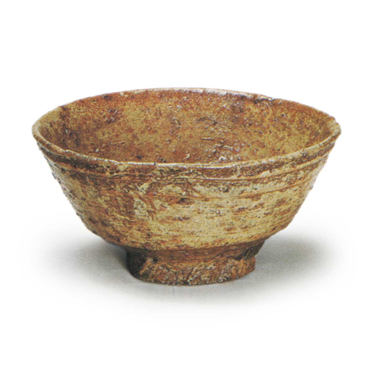 釘彫伊羅保茶碗 銘 両彦 | 鶴田 純久の章 お話