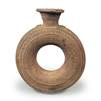 須恵器 環状提瓶 | 鶴田 純久の章 お話