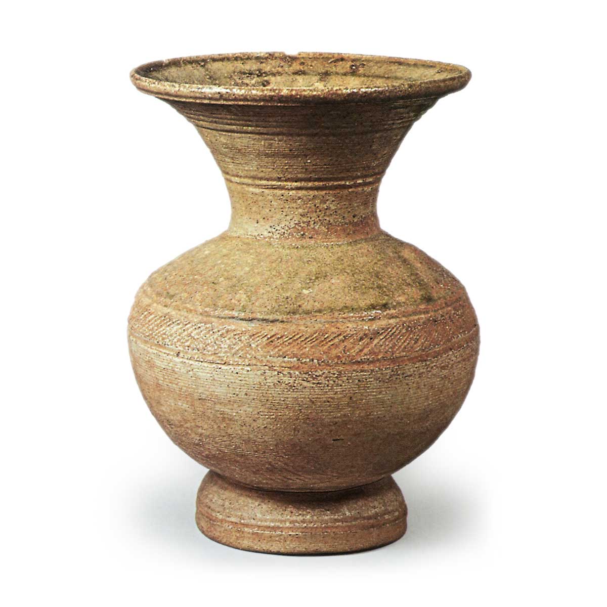 須恵器 台付広口壺 | 鶴田 純久の章 お話