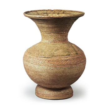 須恵器 台付広口壺 | 鶴田 純久の章 お話