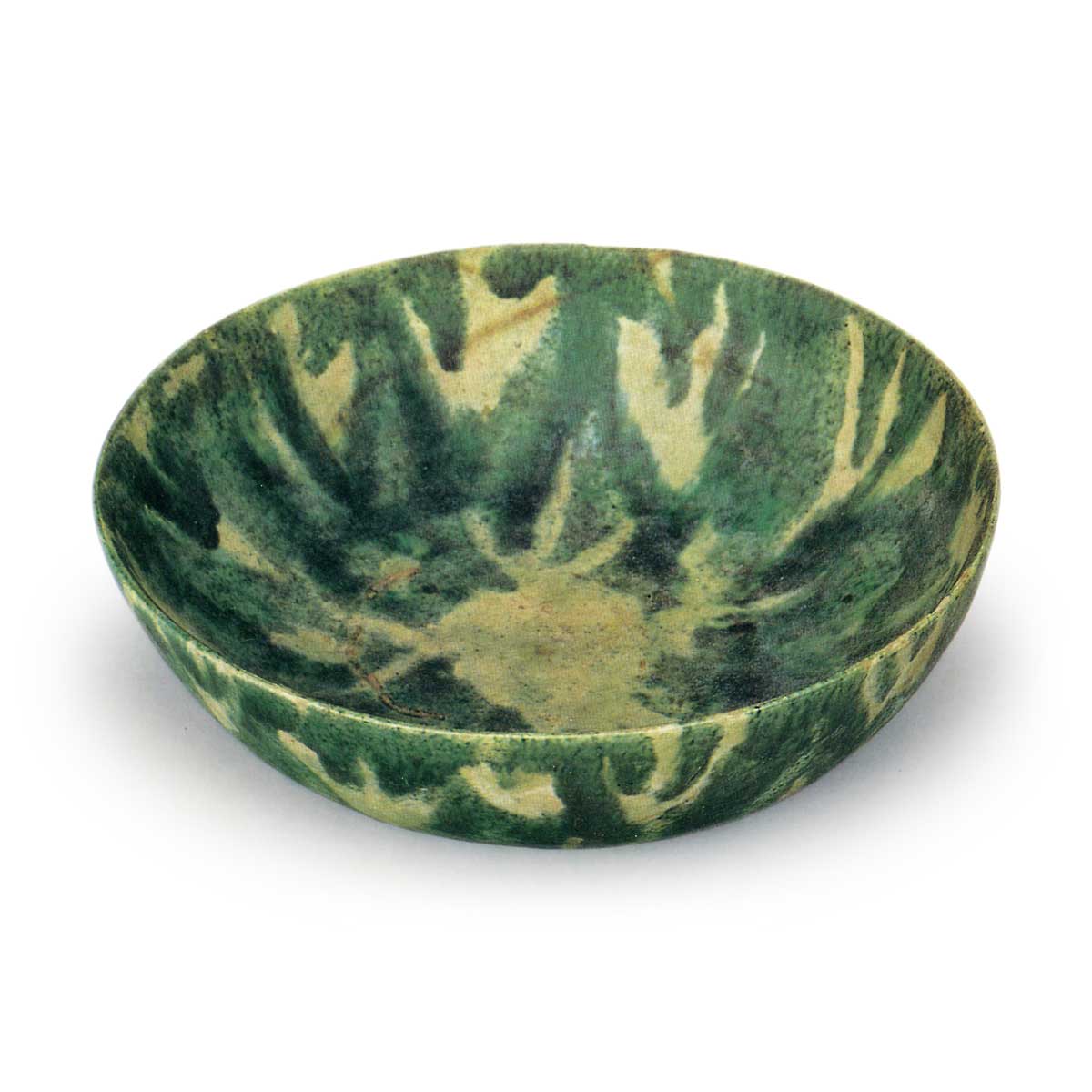 二彩 平鉢 | 鶴田 純久の章 お話