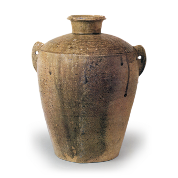 灰釉 双耳瓶 | 鶴田 純久の章 お話