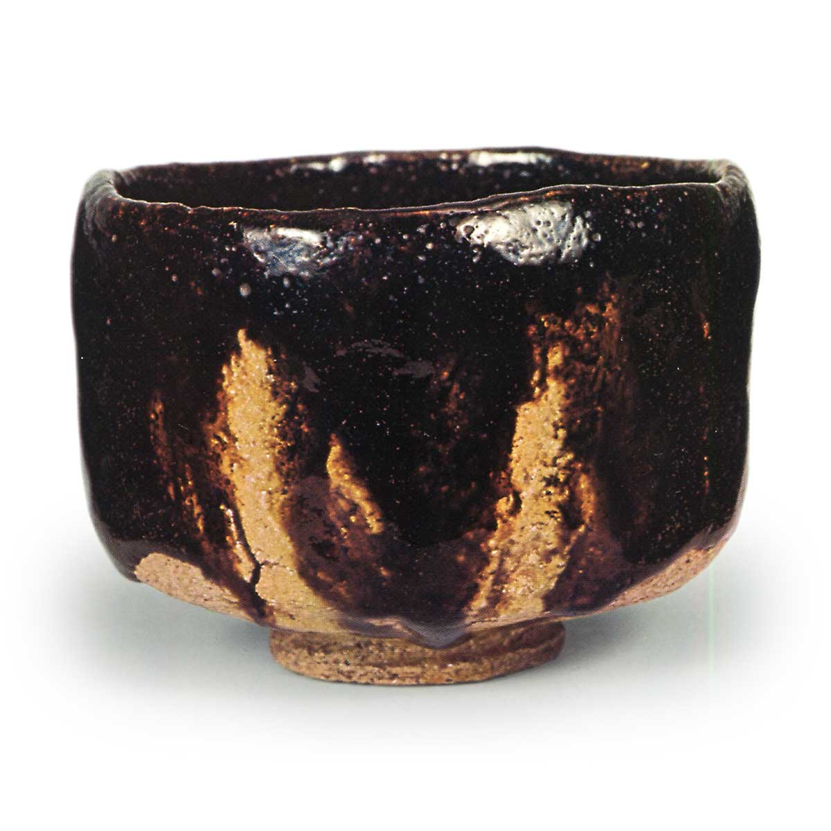 黒茶碗 銘福寿竹 了入 | 鶴田 純久の章 お話