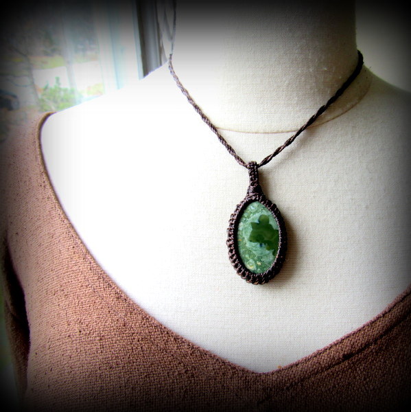 ライオライト/レインフォレストジャスパー（オーストラリア産）天然石