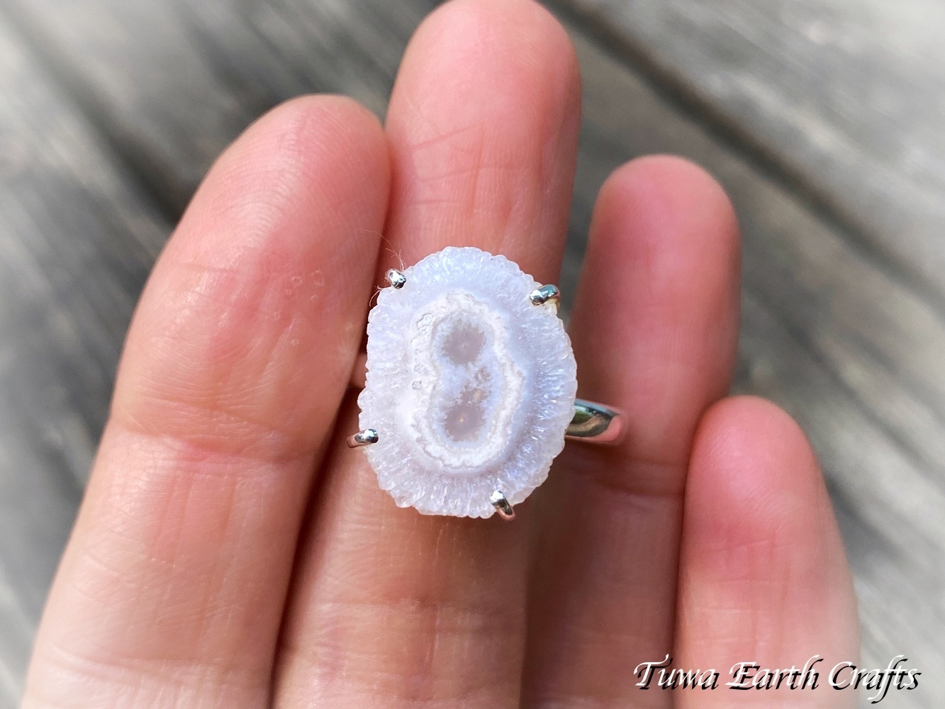 浄化・魔除け・自然界との交信】高品質ソーラークォーツ リング 指輪