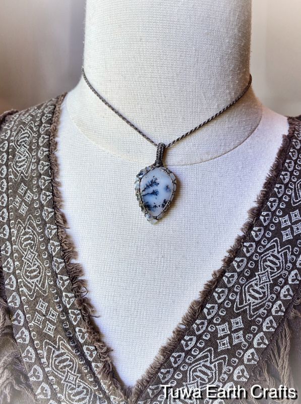 自然との繋がりを深める】不思議な植物模様🌿 高品質デンドライト