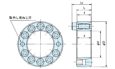 PL045X075AS 詳細情報 - パワーロックASシリーズ - つばき産業用機械