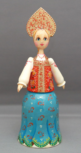 木製ロシア人形A - ロシア雑貨販売店 うにべるま〜ぐ