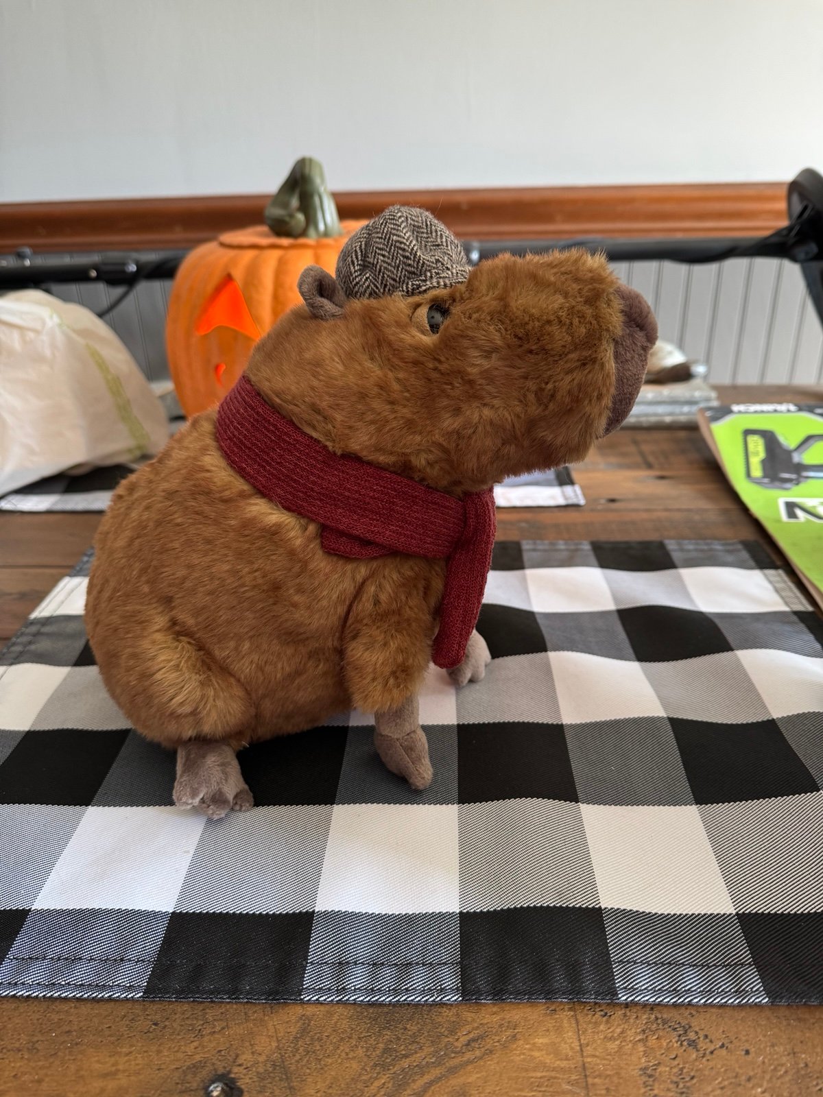 Jellycat Clyde Capybara Hipster Selfridges UK | Mercari