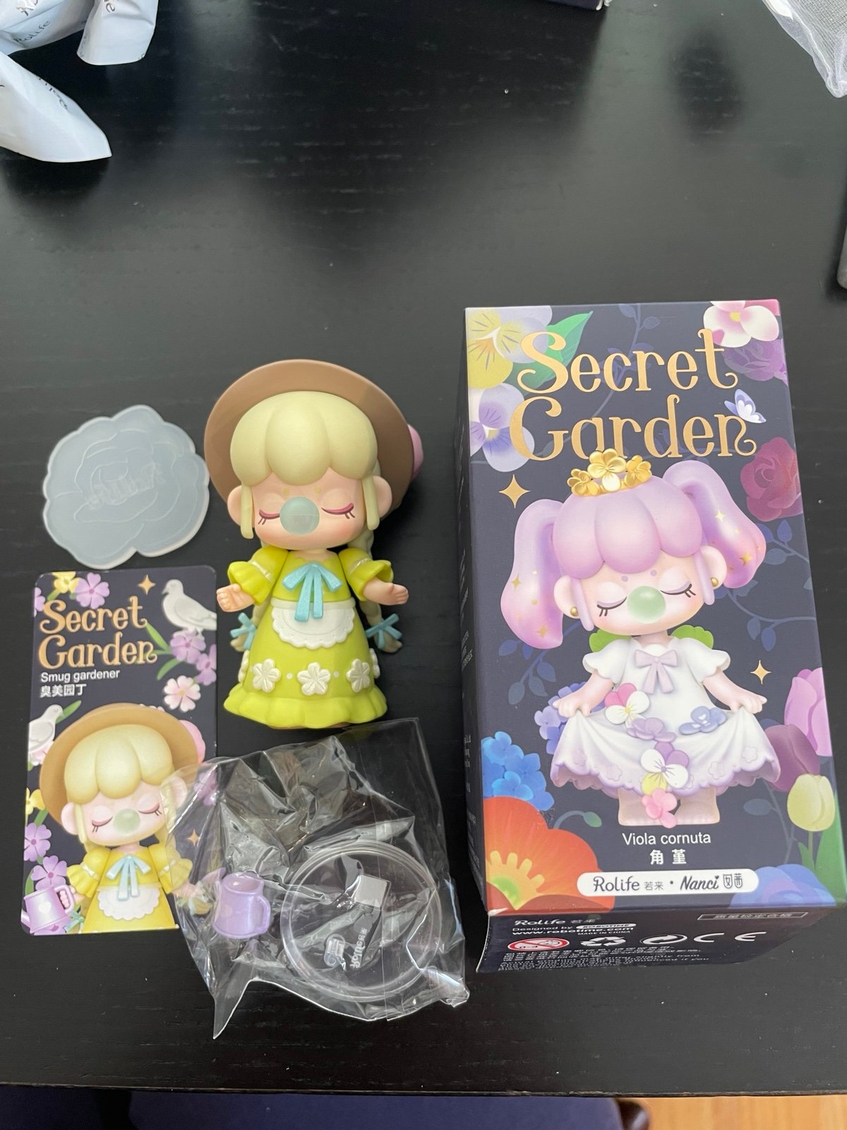 Nanci - Secret Garden Smug Gardener with card | Mercari