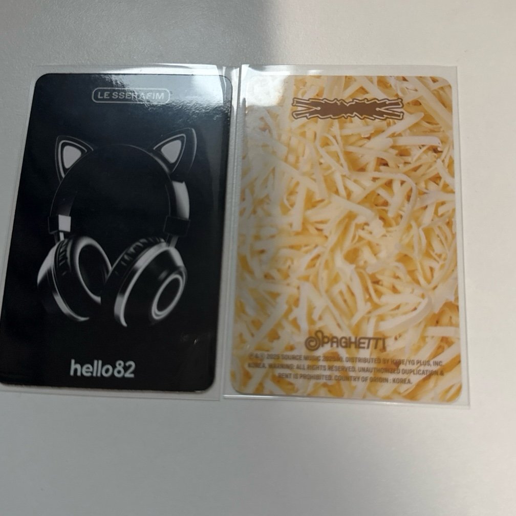 LE SSERAFIM Kazuha Spaghetti Hello82 | Mercari