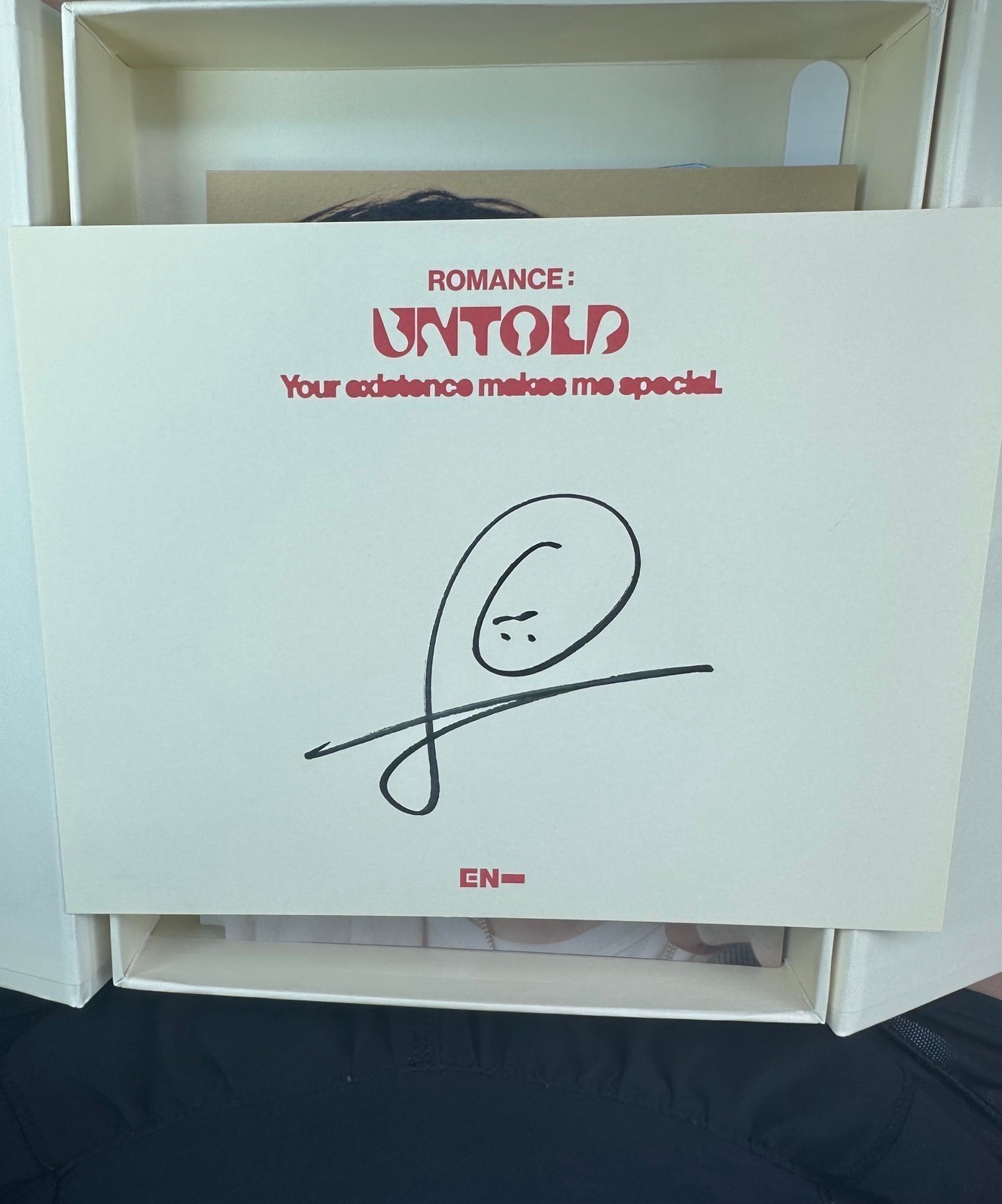 ENHYPEN Romance Untold Jungwon Signed | Mercari