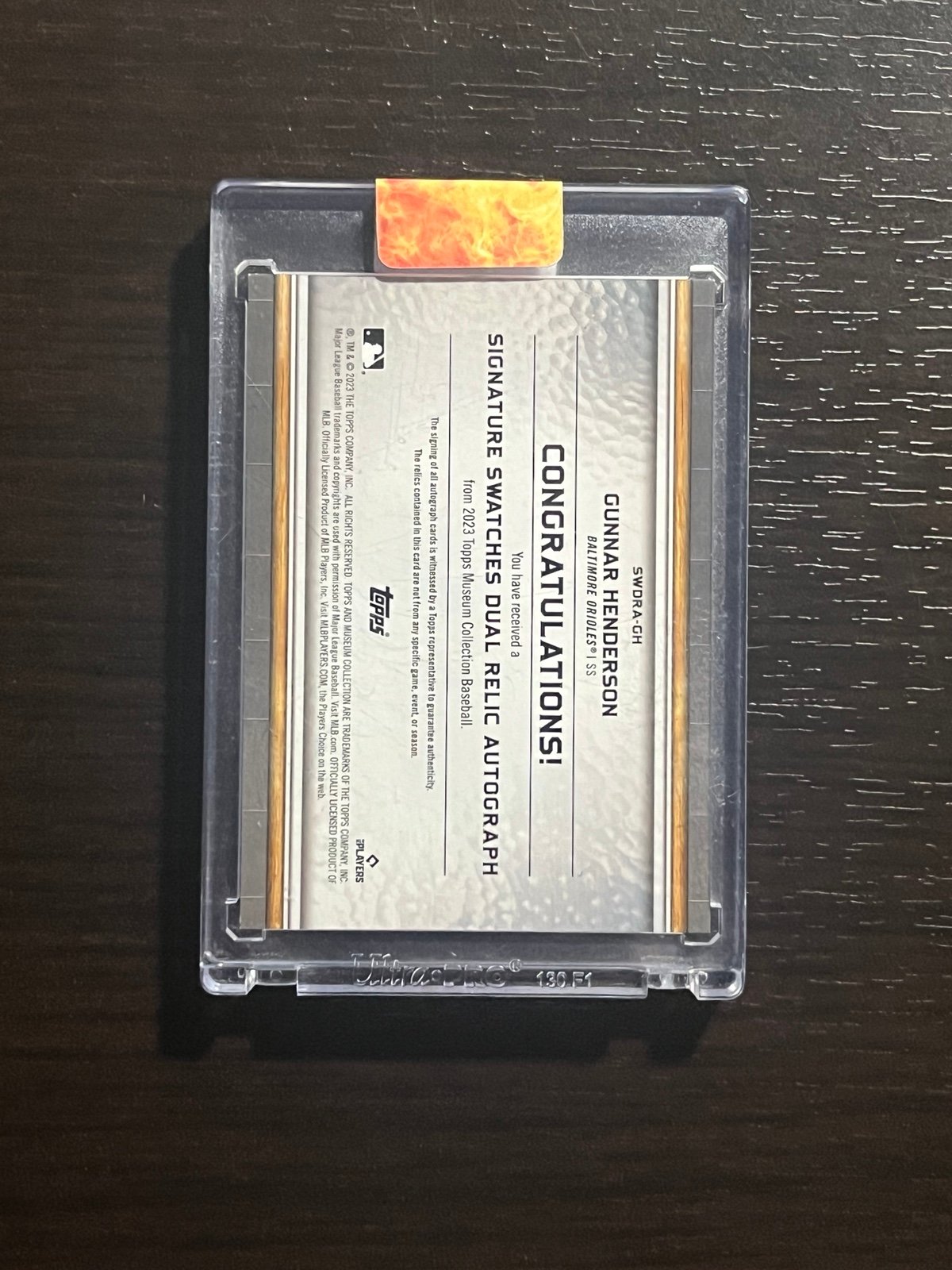 GUNNAR HENDERSON 2023 Topps Museum Collection | Mercari