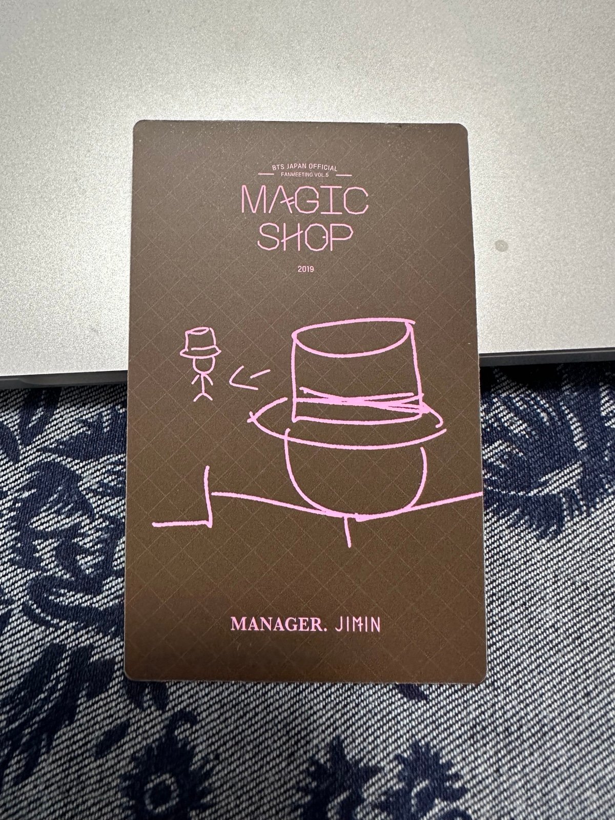 BTS JIMIN 2019 japan 5th muster magic shop | Mercari