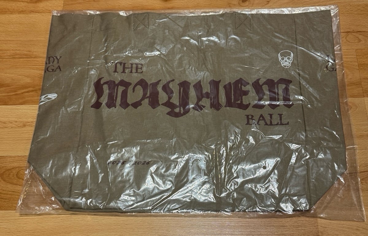 LADY GAGA MAYHEM BALL 2025 OFFICIAL TOTE BAG | Mercari