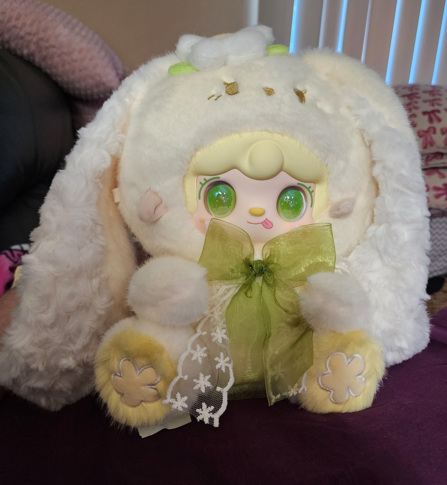 Yooki 400% Bunny Floral Fragments Series | Mercari