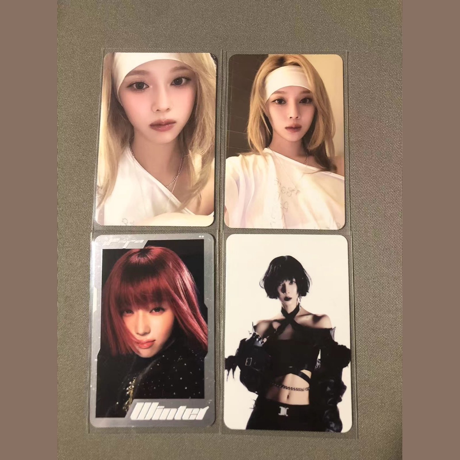 Aespa winter whiplash pop up trading card | Mercari