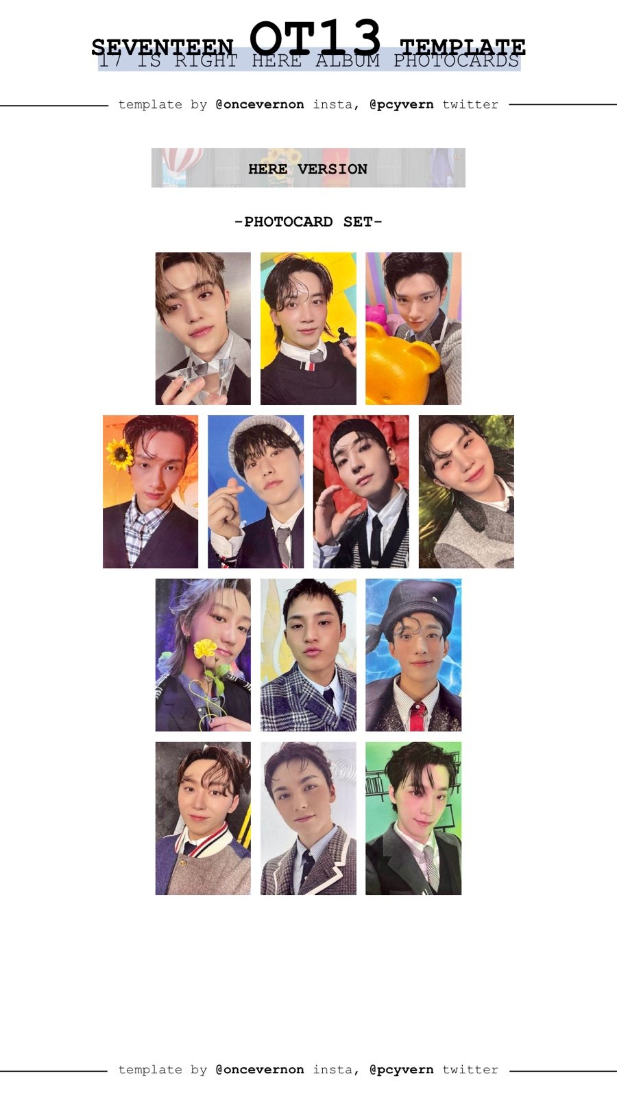 Seventeen 17 is right here Here version ot13 | Mercari