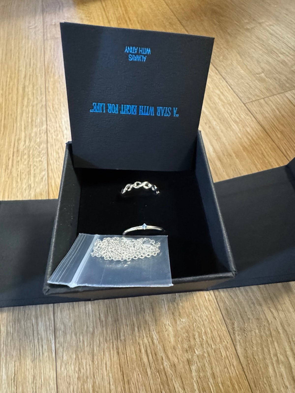 ATEEZ 8ROOM POP UP Atiny Ring New | Mercari