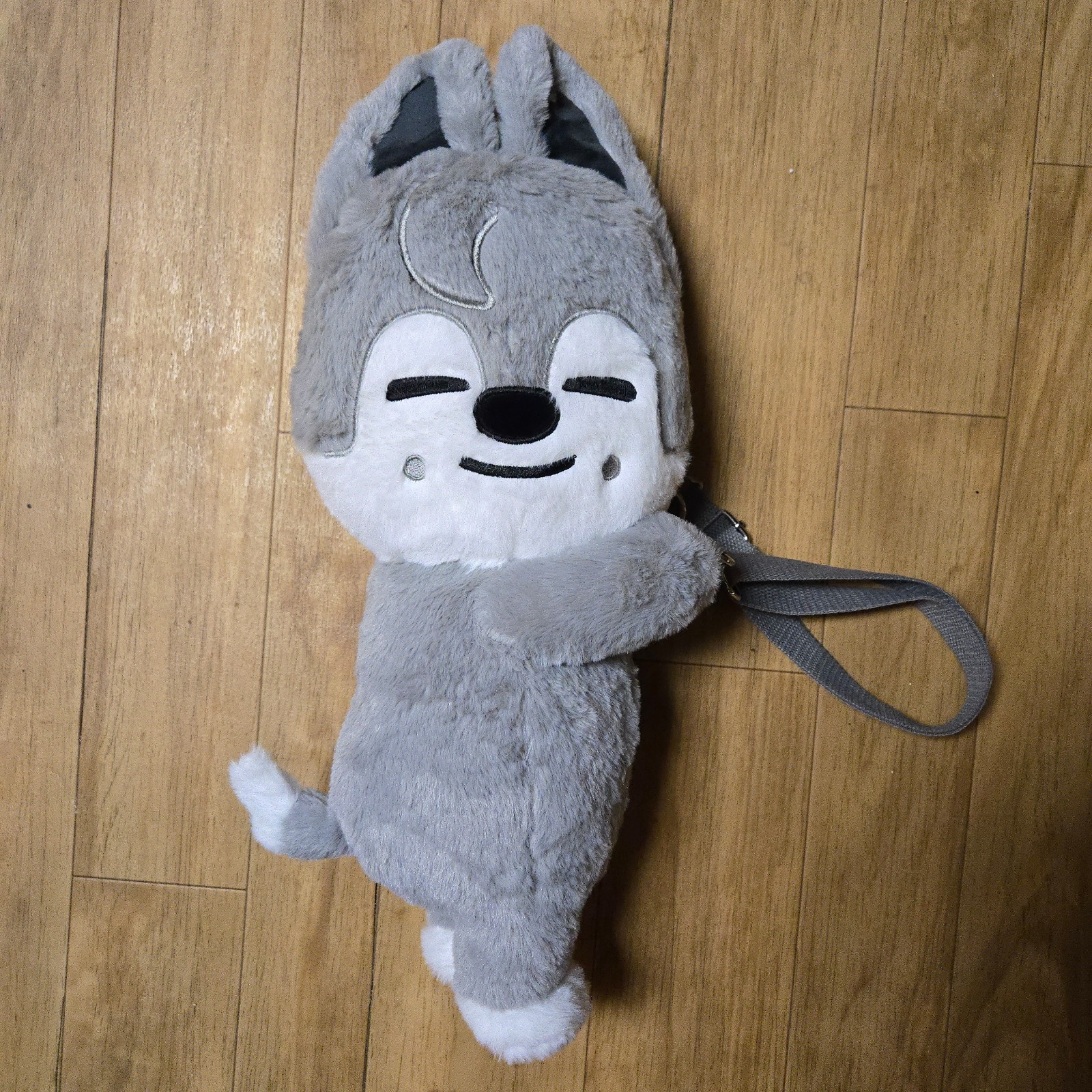 Stray Kids Wolf Chan Official SKZOO Plush Bag | Mercari