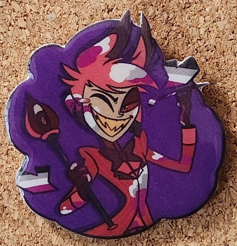 Alastor pride month pin - Hazbin Hotel | Mercari