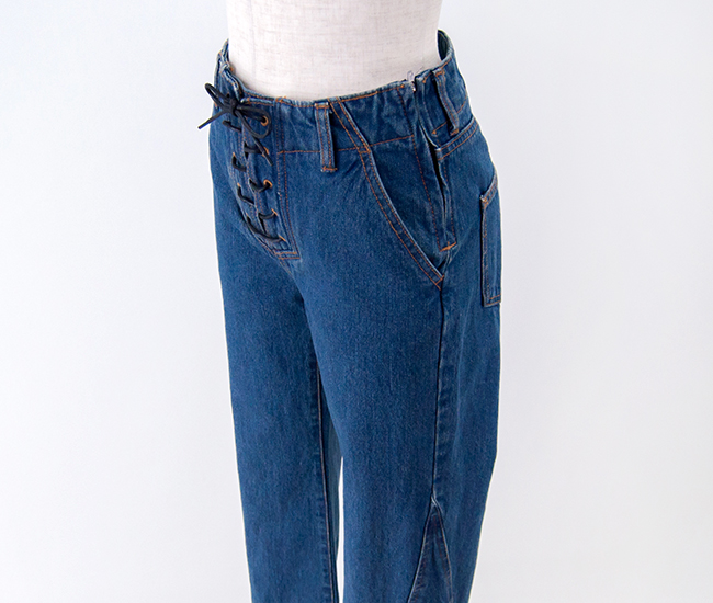 SALE 20%OFF】X-girl エックスガール レディース レースアップ デニム