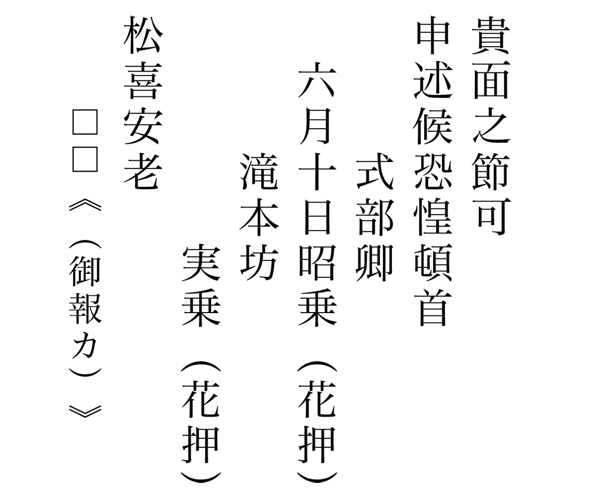 鑑定から鑑賞へ 人と書と歴史を探究する 文／増田 孝 第20回 滝本坊実