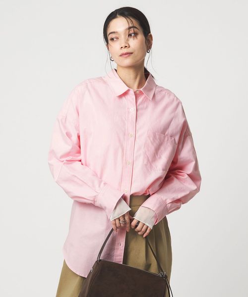 size SHORTあり］オックス オーバー シャツ