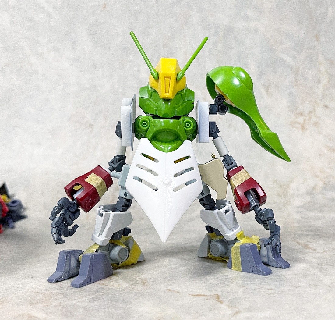 バンダイ SD ガンダムG-ジェネレーションクインマンサをつくる。 – UC