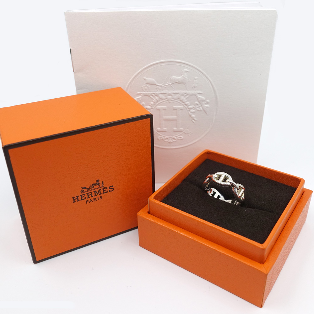 栄】【HERMES】エルメス シェーヌダンクル アンシェネPM 52 日本サイズ