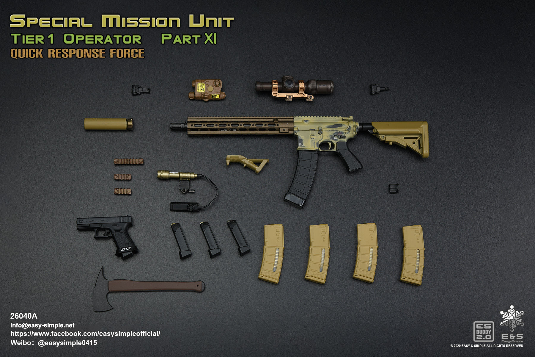 Easy&Simple 26040A Tier 1 SMU Operator Part XI Quick Response Force