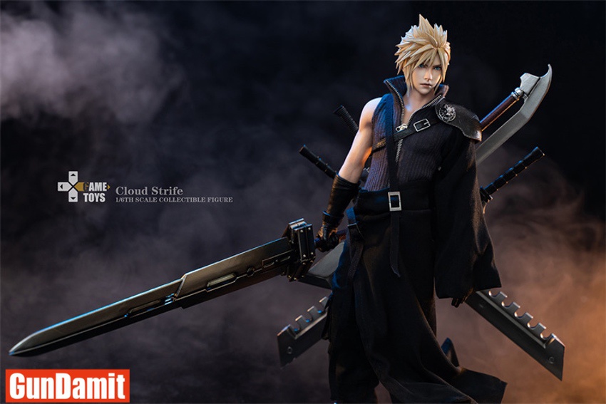 GameToys 1/6 GT-006C Final Fantasy VII Cloud Strife & Fenrir