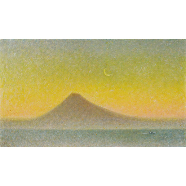 牛島憲之≪夕月富士≫ | 上原美術館
