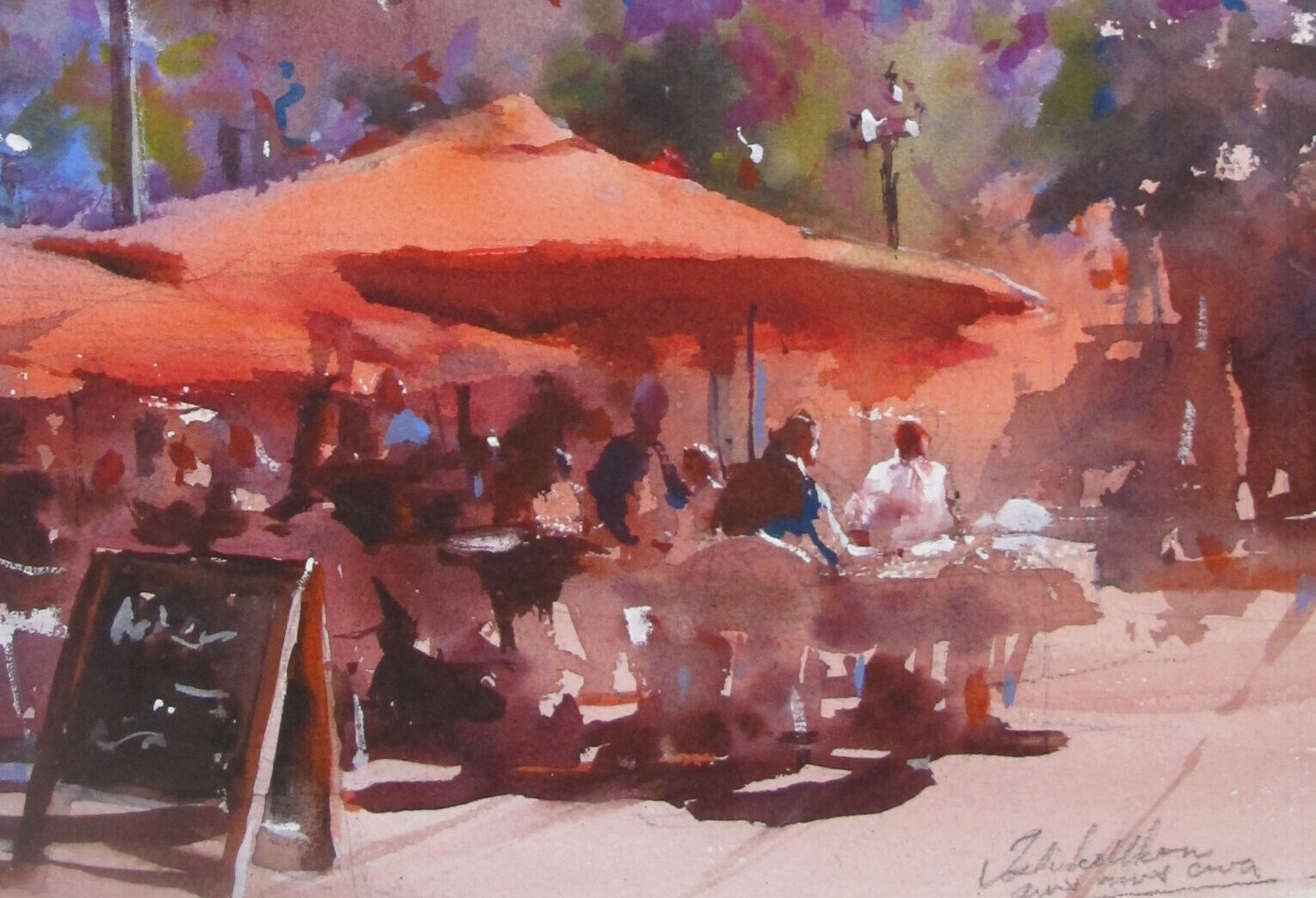 右近としこの透明水彩 – Watercolor World of Toshiko Ukon