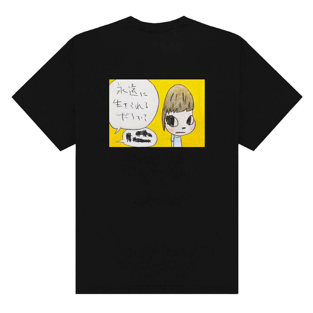 銀杏BOYZ×YOSHITOMO NARA Tシャツ(ブラック) | 銀杏BOYZ | UKFC ONLINE