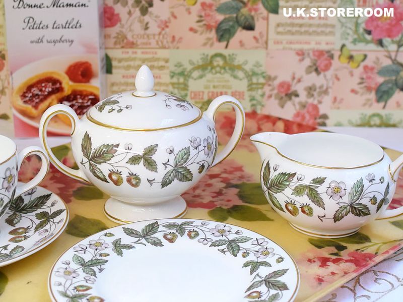 UKストアルーム OB346 Wedgwood ウェッジウッドストロベリーヒル