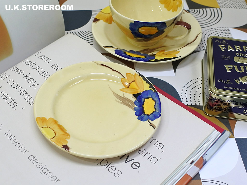 SC595 Gray's Pottery グレイズポタリー スージークーパー プレートUK