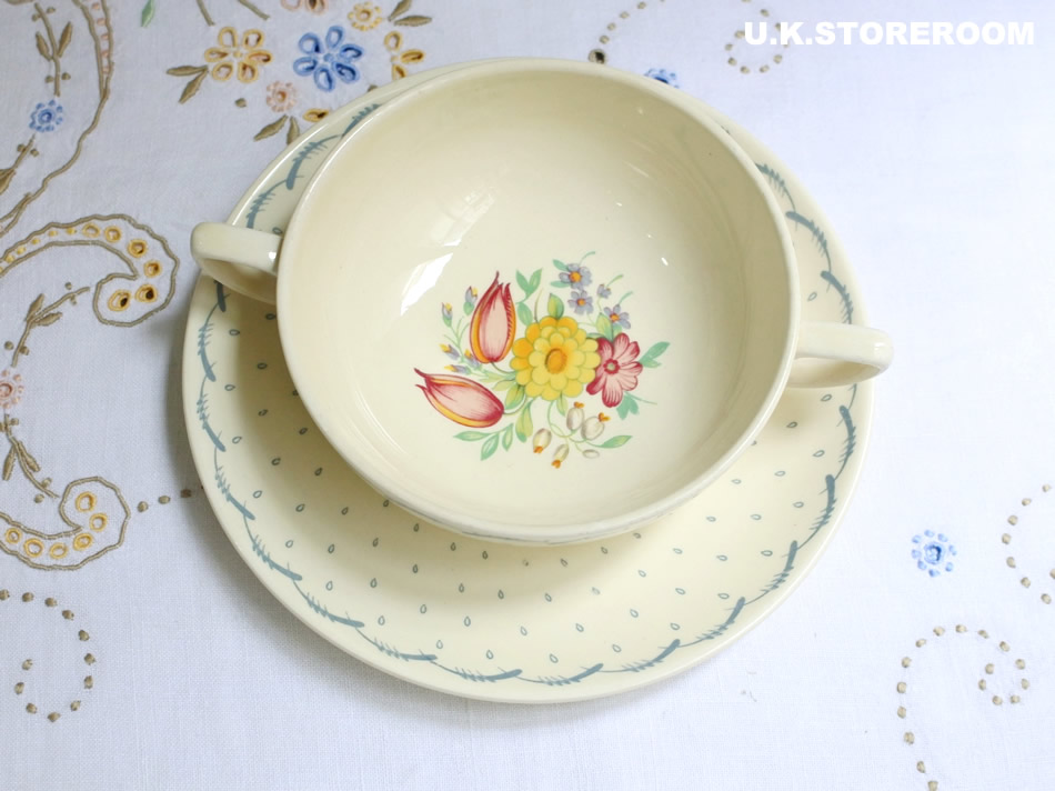 SC609 Susie Cooperスージークーパー プランタン スープカップ