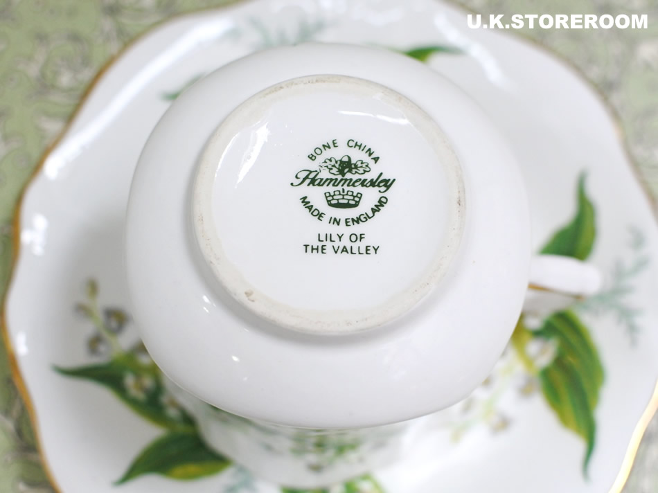 UKストアルーム HA252 Hammersley ハマースレイ スズラン ティーカップ