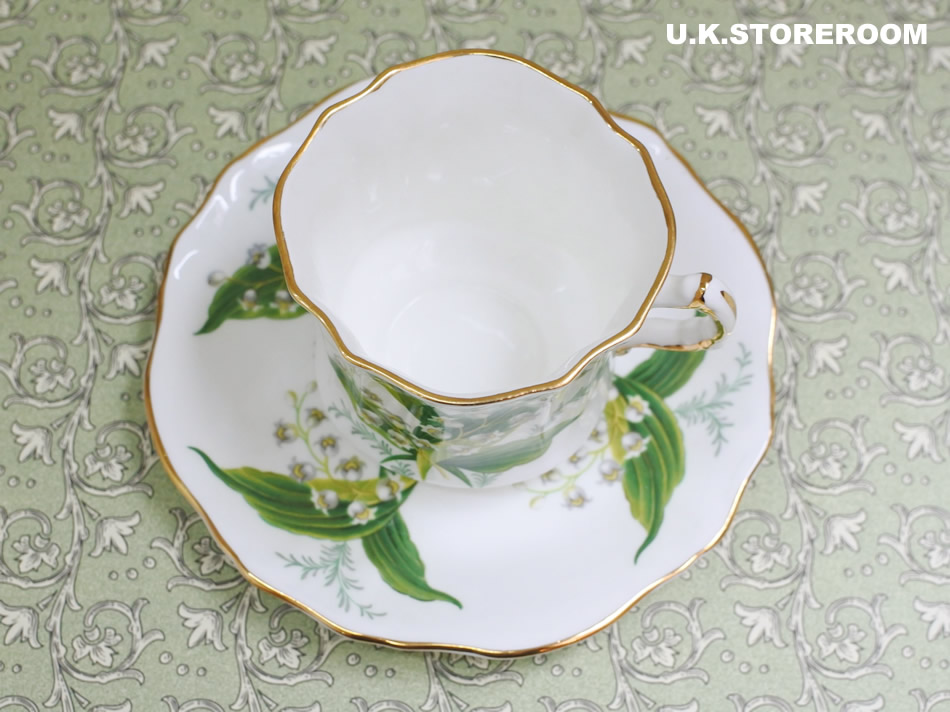 UKストアルーム HA252 Hammersley ハマースレイ スズラン ティーカップ